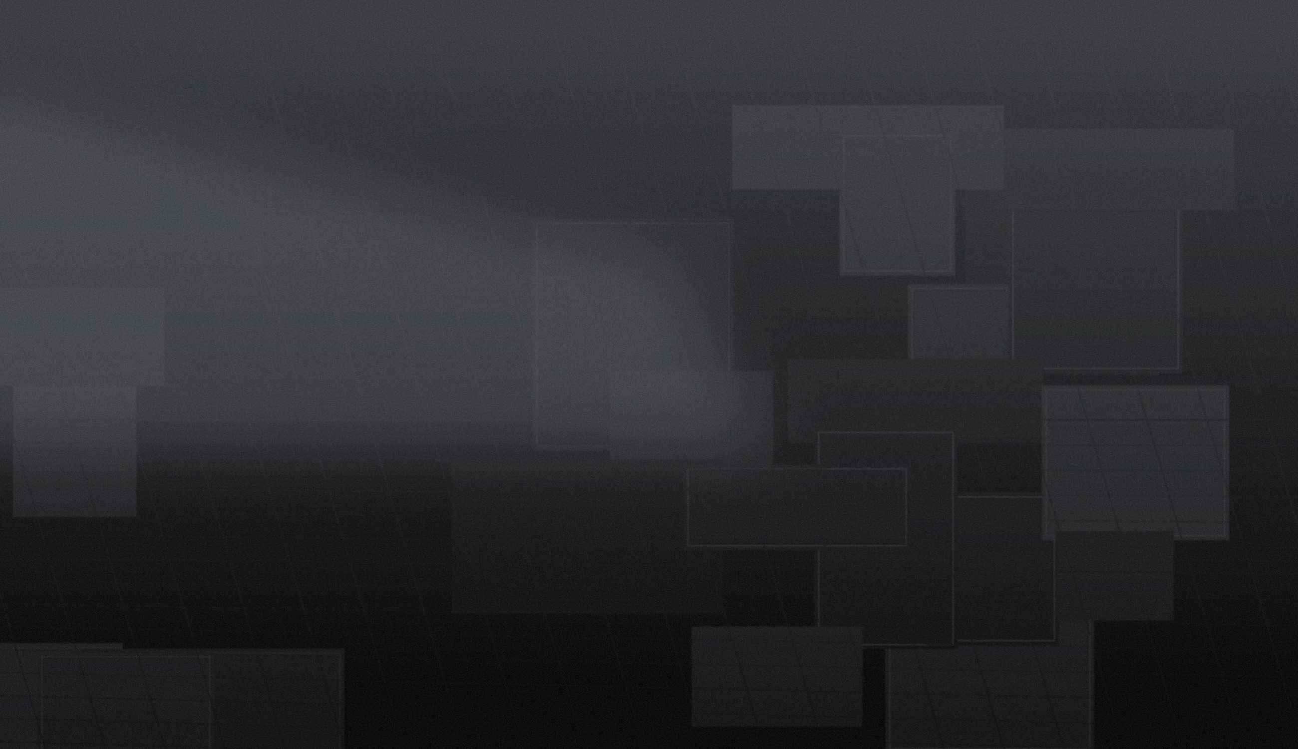 Dark architectural interior with dramatic lighting